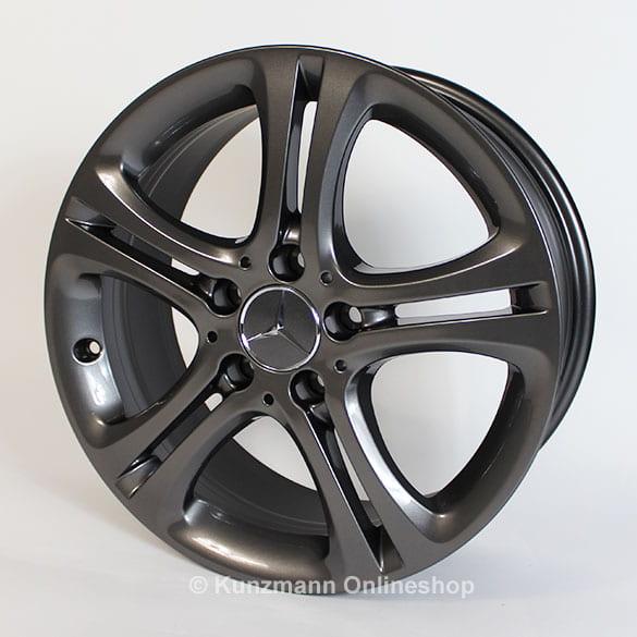 Mercedes-Benz 5-Double-Spoke rims set CLA-Class W117 17 inch A24640110027X28-CLA Review