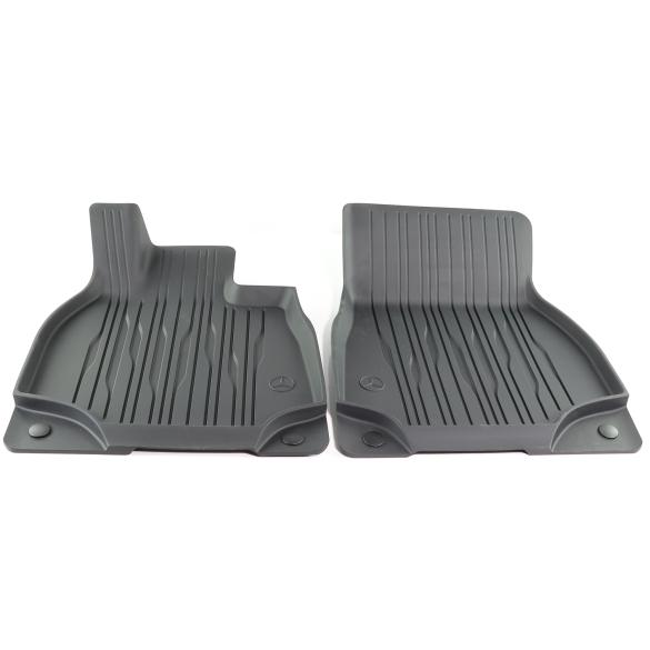 Mercedes-Benz Rubber floor mats EQE V295 Dynamic Squares 2-piece front A29568017039051-B Review