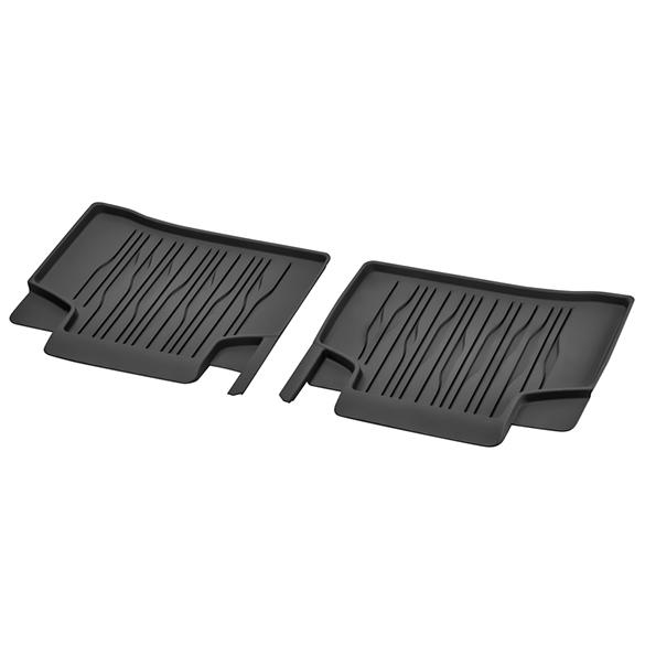 Mercedes-Benz rubber floor mats EQS V297 Dynamic Lines rear 2-part A2976805406 9051 Review