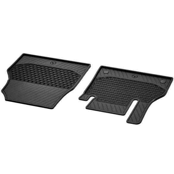 Mercedes-Benz rubber floor mats front Citan W415 black 2-piece A4156800048-C415 Review
