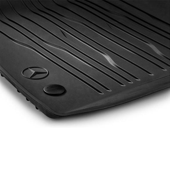 Mercedes-Benz Rubber floor mats front EQS SUV X296 black 2-piece A2966807906 9051 Review