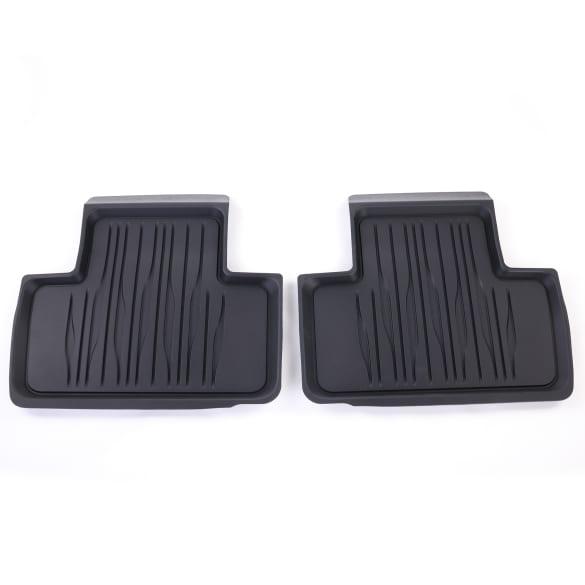 Mercedes-Benz Rubber car mats rear GLC EQ X540 black 2-piece set A5406807602 9051-X540 Review