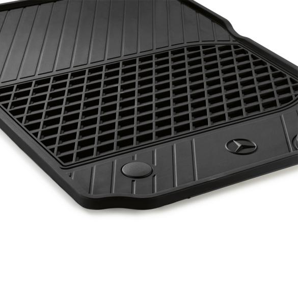 Mercedes-Benz Rubber Mats Set Black Front S-Class A2226807605 9G33 Review