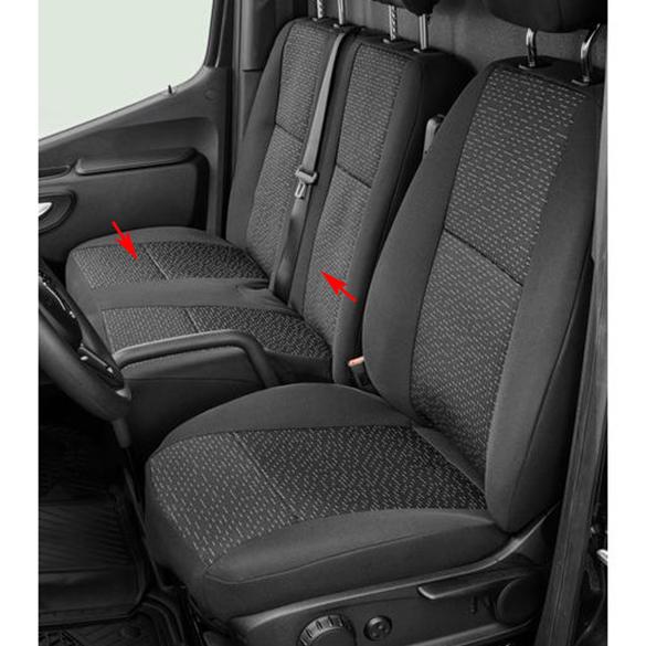 Mercedes-Benz seat cover double passenger seat Sprinter 907 910 A9079703700 Review