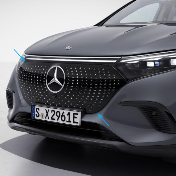 Mercedes-Benz star pattern grill EQS SUV X296 radiator grill A2968809400 Review