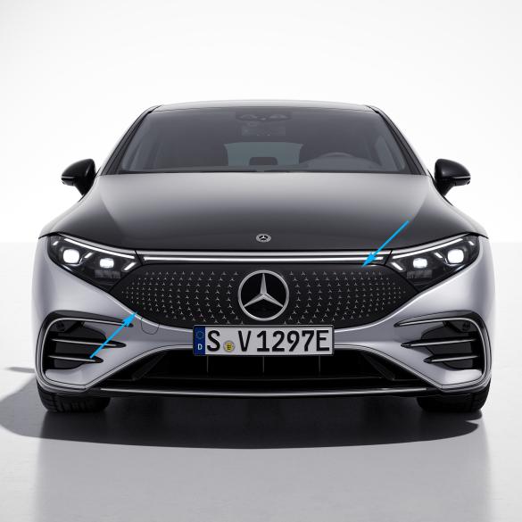Mercedes-Benz star pattern grill EQS V297 radiator grill A2978805802 Review