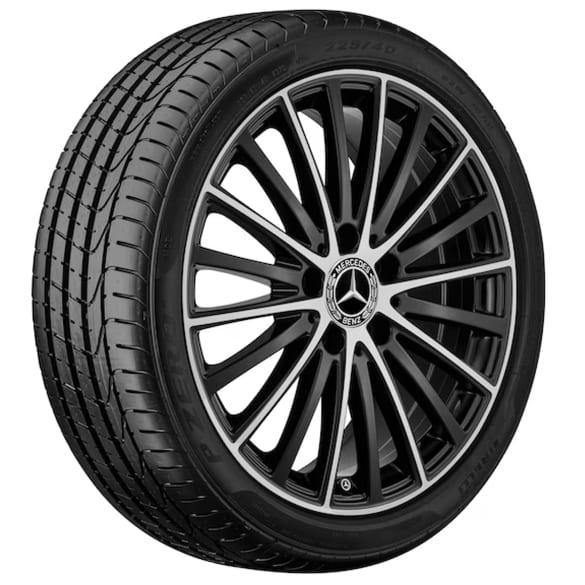 Mercedes-Benz Summer wheels 17 inch C-Class Estate S205 black complete wheel set Q44024111008A-S205 Review