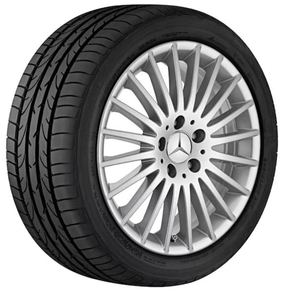 Mercedes-Benz Summer wheels 17-inch V-Class 447 vanadium silver complete wheels Q44029121003A-Set Review