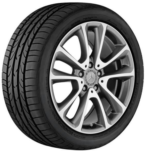 Mercedes-Benz Summer wheels 18-inch E-Class Estate S213 tremolite grey complete wheel set Q44064171013A/14A-S213 Review