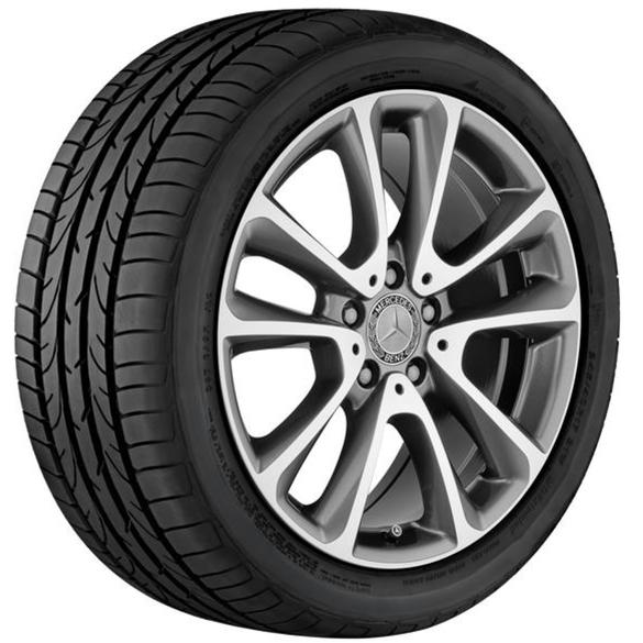 Mercedes-Benz Summer wheels 18 inch E-Class Sedan W213 tremolite grey complete wheel set Q44064171013A/14A-W213 Review