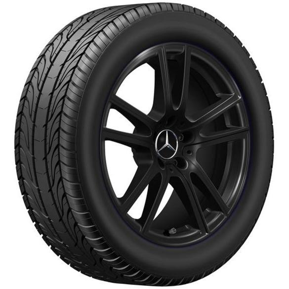 Mercedes-Benz Summer wheels 18 inch GLC X254 black complete wheel set Goodyear Q440651110640-254-Goodyear Review