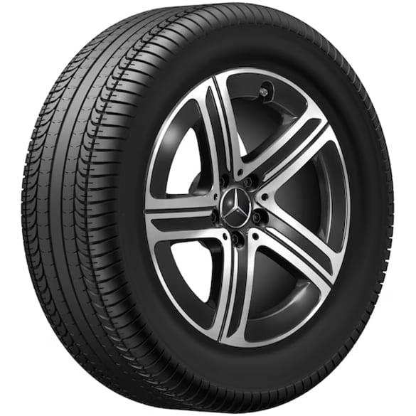 Mercedes-Benz Summer wheels 18 inch GLC X254 SUV black complete wheel set Q44065141008A/9A Review