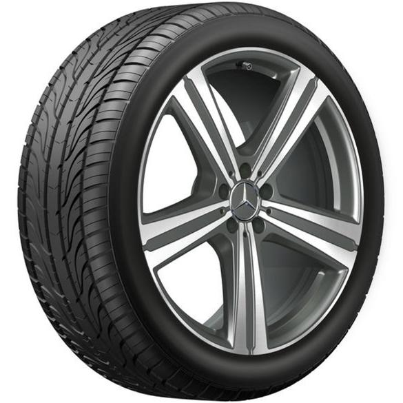Mercedes-Benz Summer wheels 21 inch GLE V167 grey complete wheel set Q440651110390/400-V167 Review