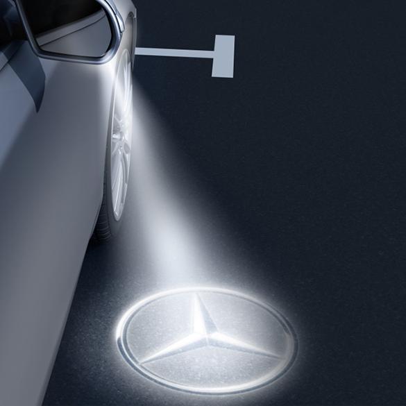 Mercedes-Benz Surrounding area lighting with projection of the brand logo A1679069 Review