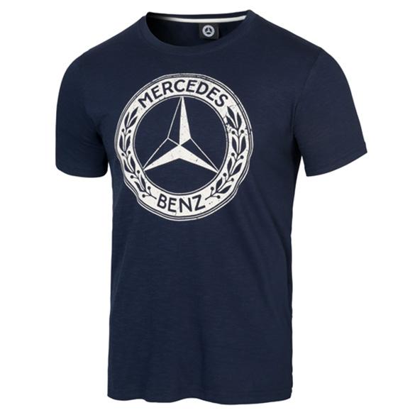 Mercedes-Benz T-shirt men in Navy size M Collection B66041552 Review