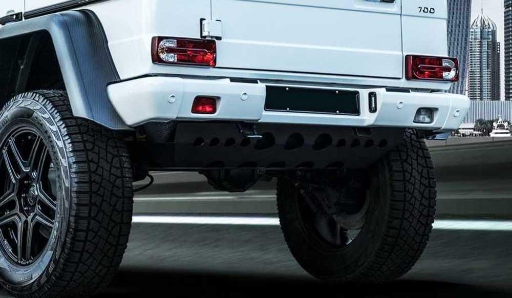 Stainless Steel Black Rear Skid Review TC-13491