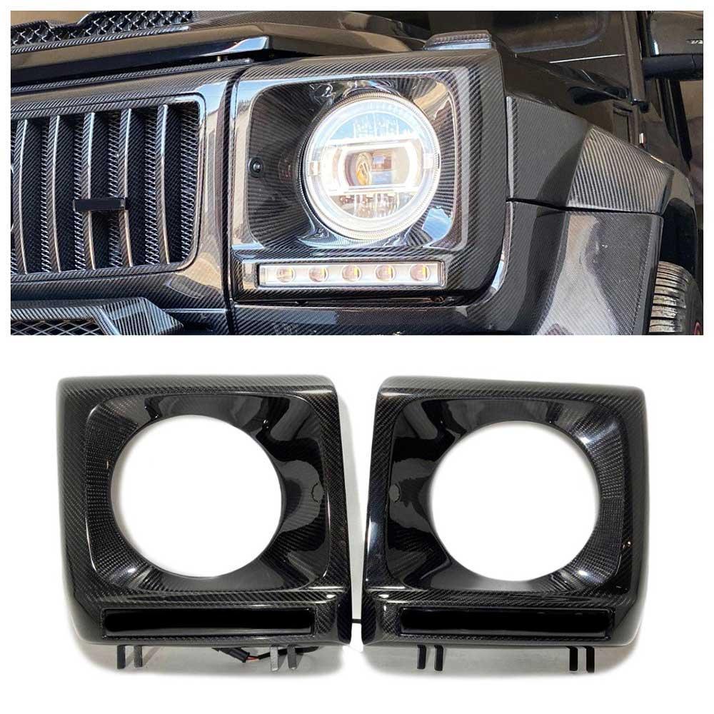 Carbon Fiber Front Headlight Review TC-13533