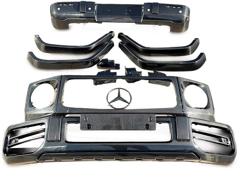 Carbon Fiber AMG G63 Body Kit Review TC-13547