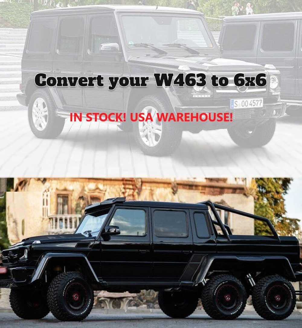 Mercedes W463 G-Wagon 6×6 Review TC-13597