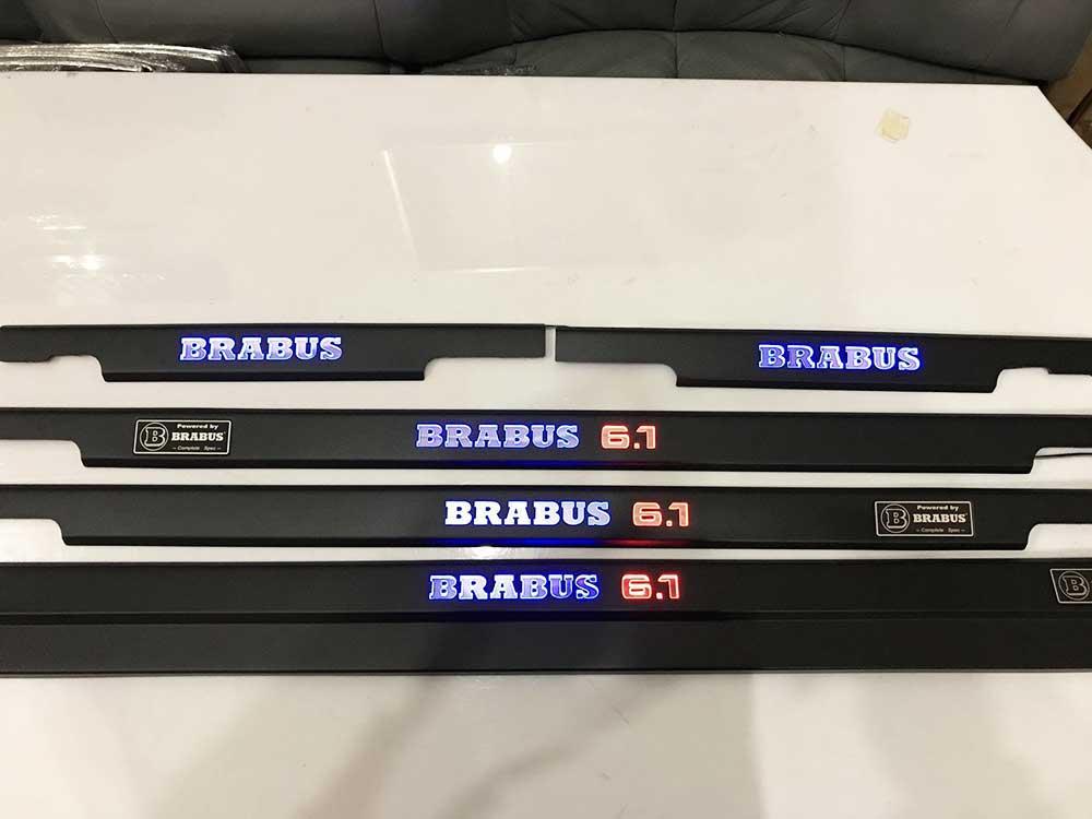 Brabus 6.1 LED Illuminated Door Review TC-13614