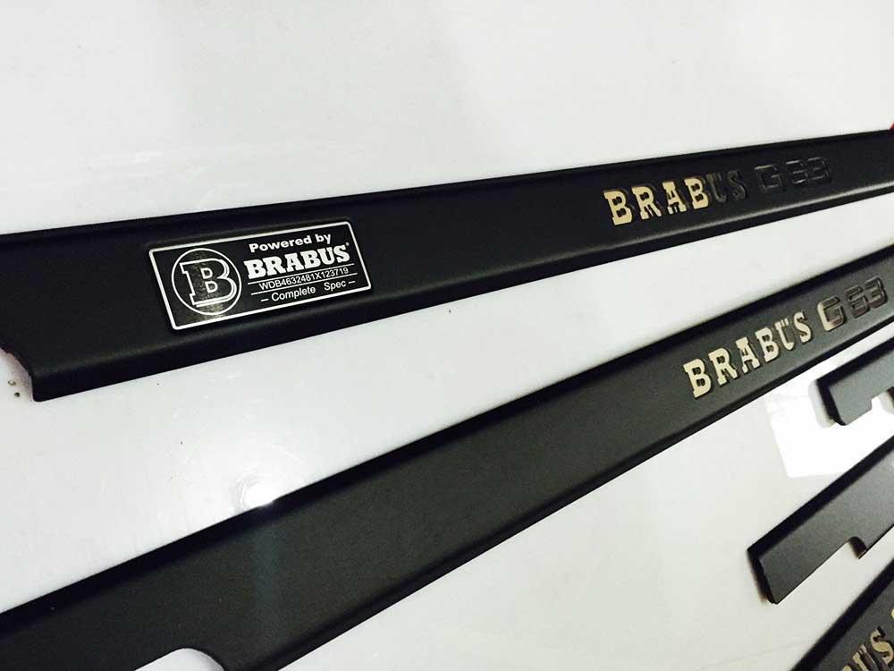 Brabus G63 LED Illuminated Door Review TC-13622