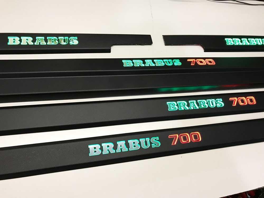 Brabus 700 LED Illuminated Door Review TC-13623