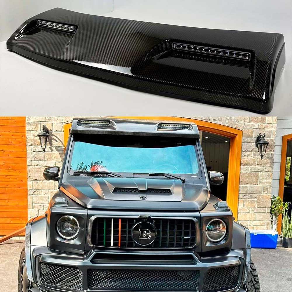 OEM Front Roof Carbon Lip Review TC-13673