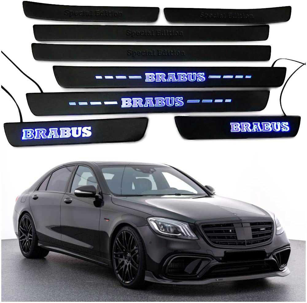 Mercedes LED door sills Review TC-13701