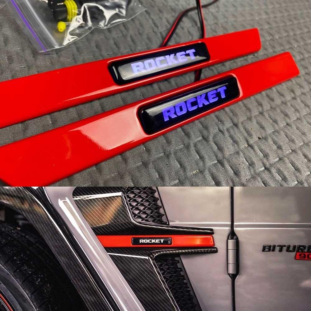 Fender Insert LED Emblem Brabus Review TC-13734
