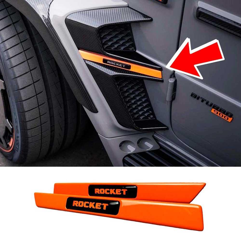 Orange Fender Insert LED Emblem Review TC-13736