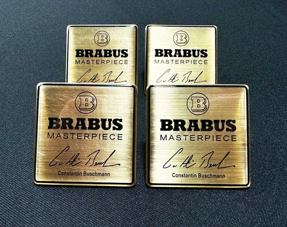 Metallic Brabus Masterpiece Gold Review TC-13751