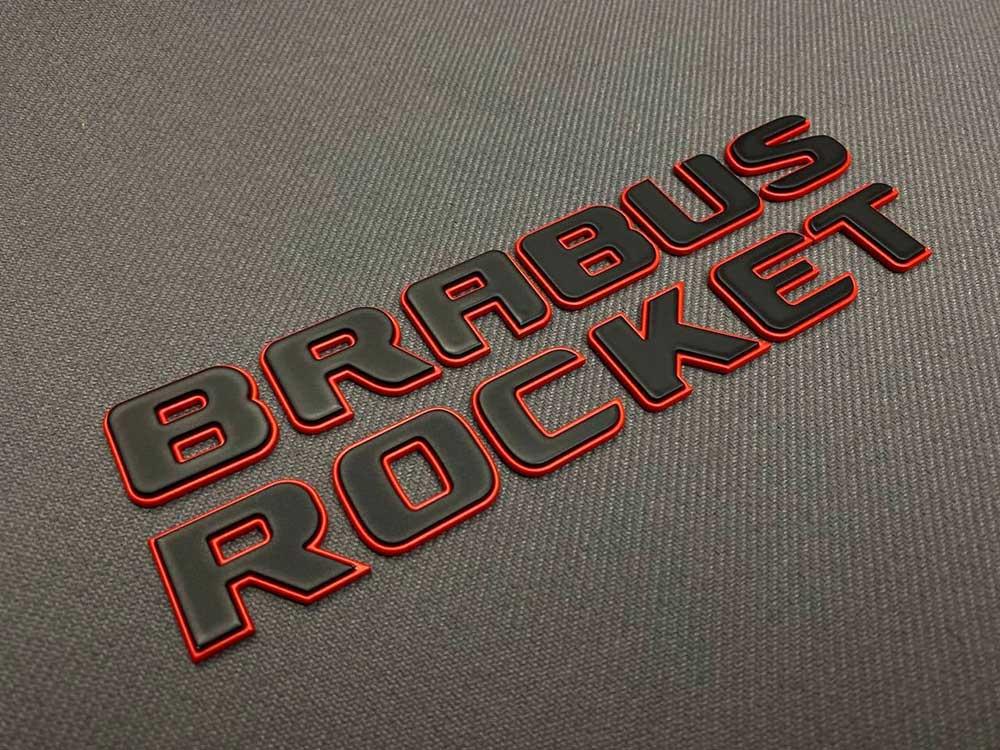 Brabus Rocket 900 Metal Emblems Review TC-13792