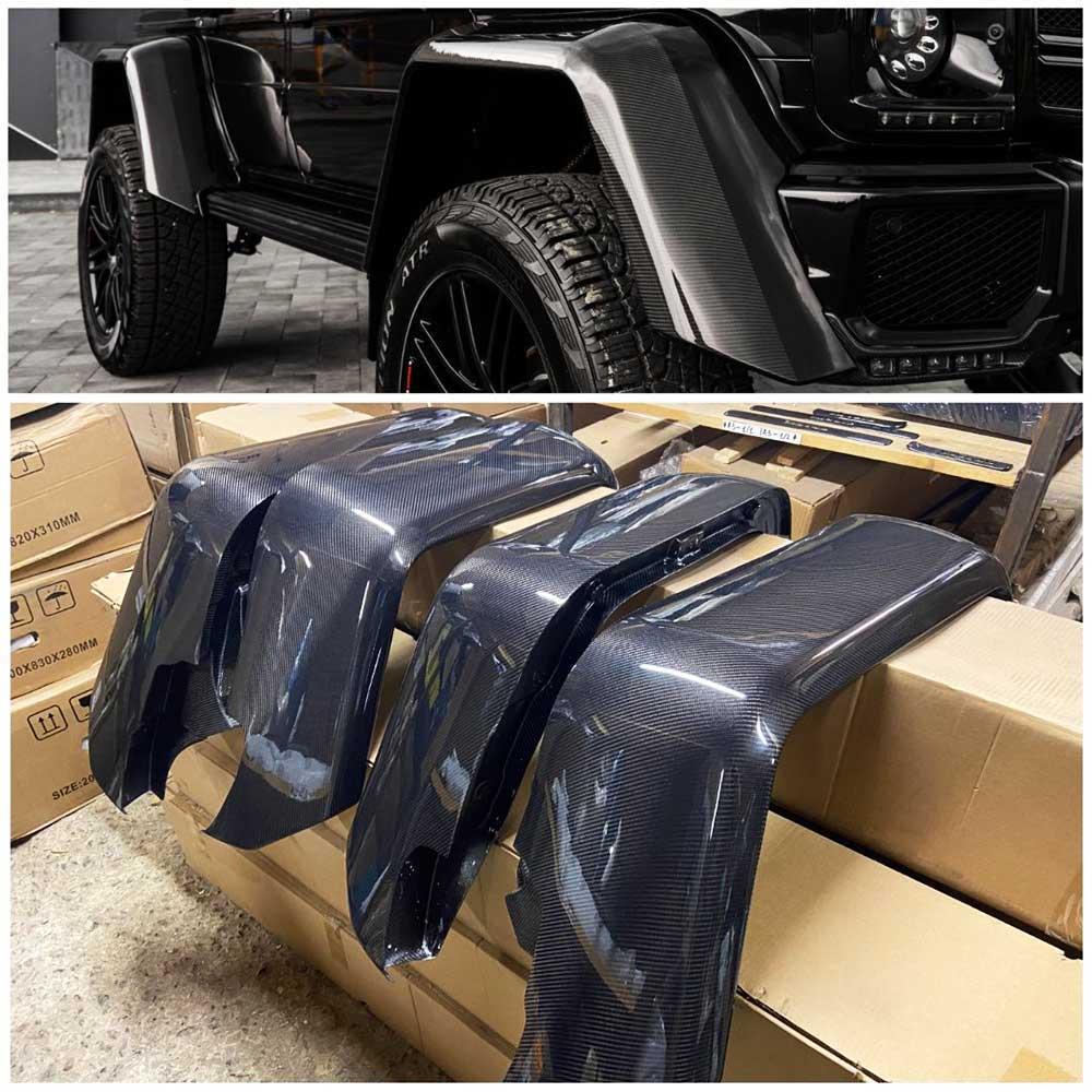 Carbon Fiber Fender Flares Review TC-13821