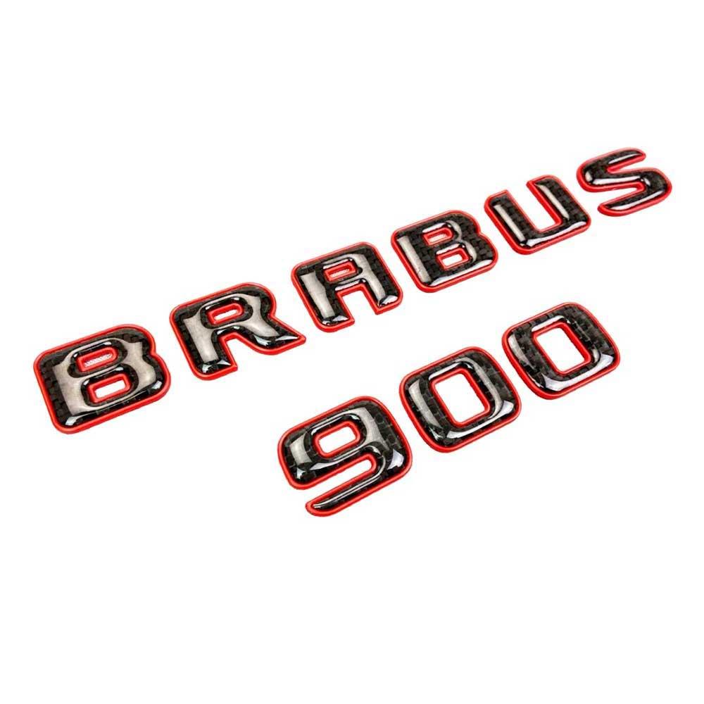 Brabus 900 Emblem Logo - Red Review TC-13849