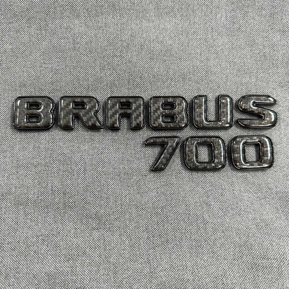Brabus 700 Emblem Logo - Black Review TC-13851