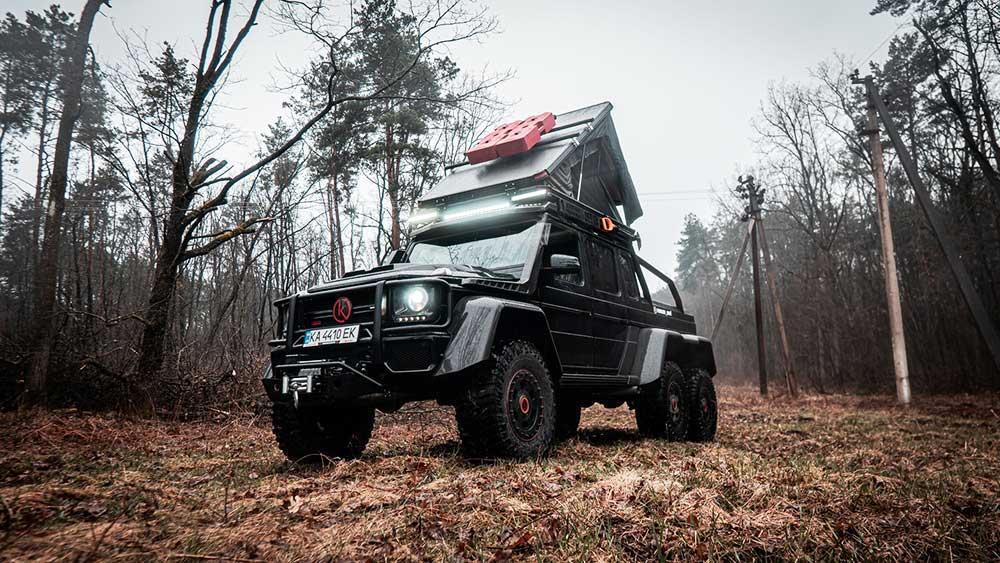 Mercedes W463 6×6 G55 Review TC-13862