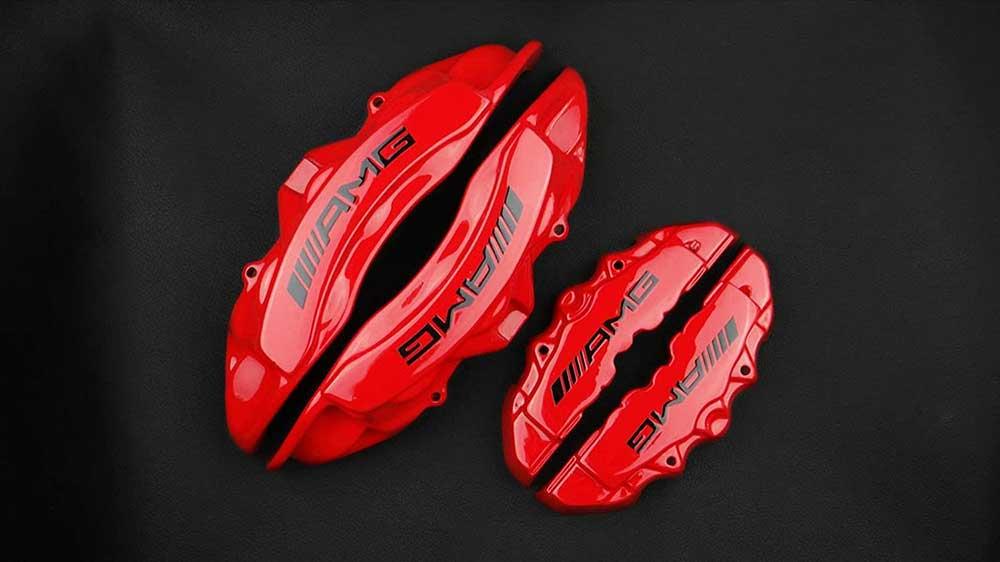 AMG Red Disc Caliper Covers Review TC-13881