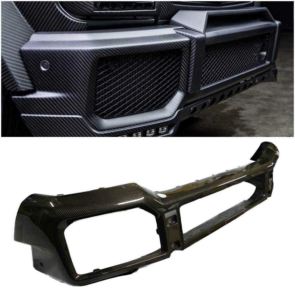 Carbon Fiber Front AMG Bumper Review TC-14023