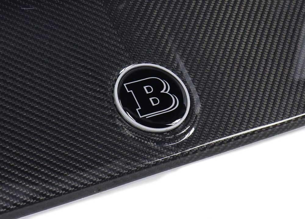2-Piece Gray Metal Brabus Emblem Review TC-14068