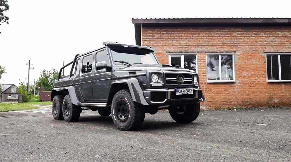 Mercedes W463 6×6 G55 AMG Review TC-14094
