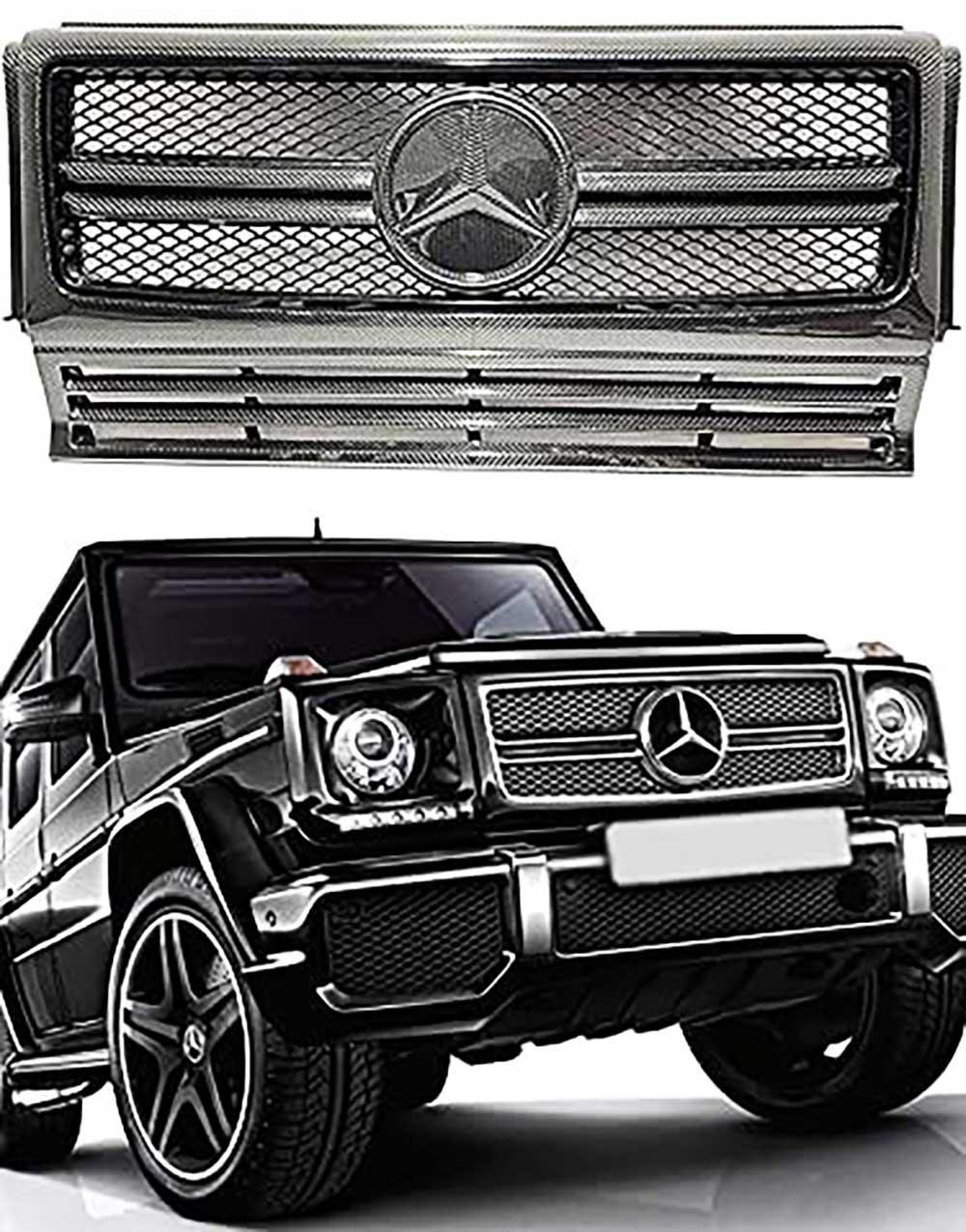 Carbon Fiber Badge Front Grille Review TC-14132
