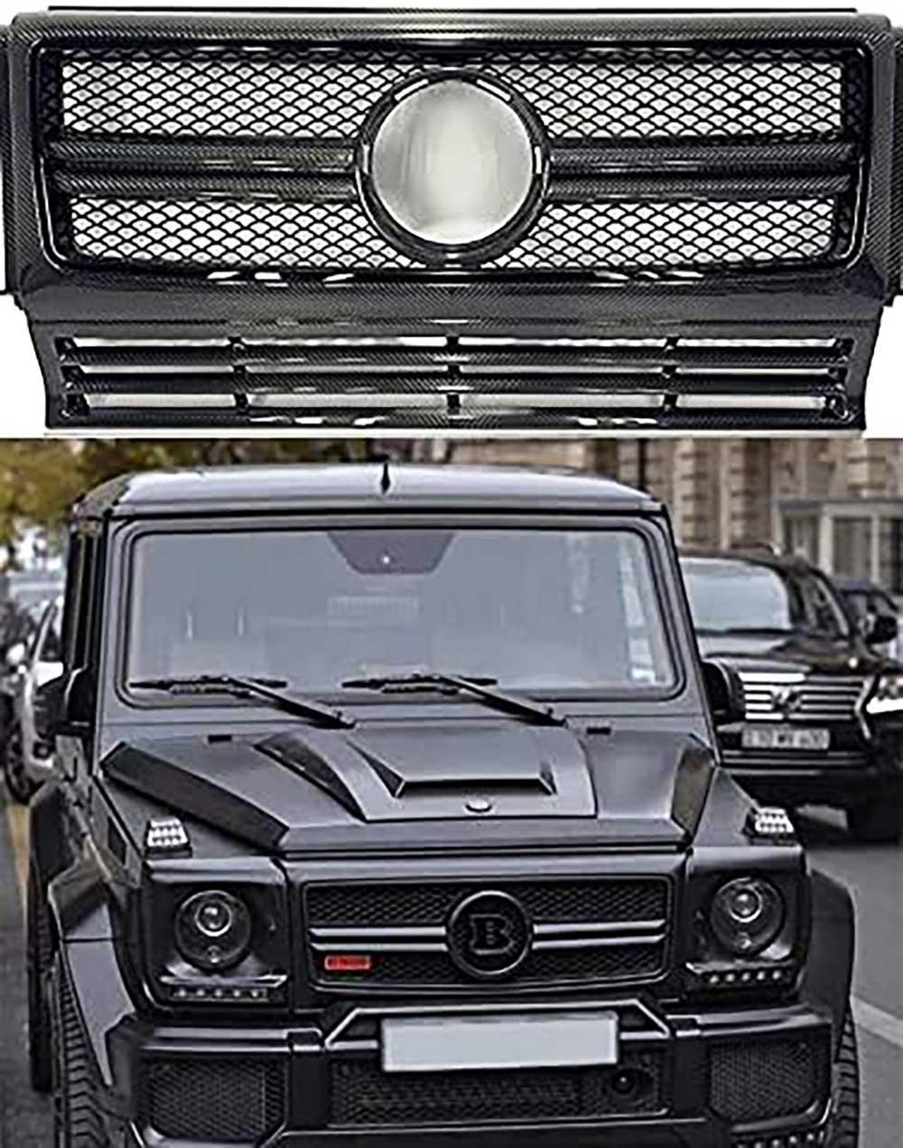 Carbon Fiber Badge Front Grille Review TC-14149