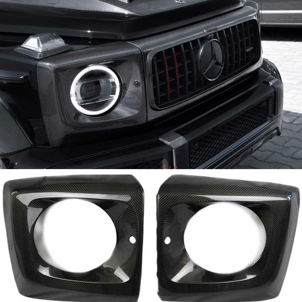 Carbon Front Headlight Covers Review TC-14174