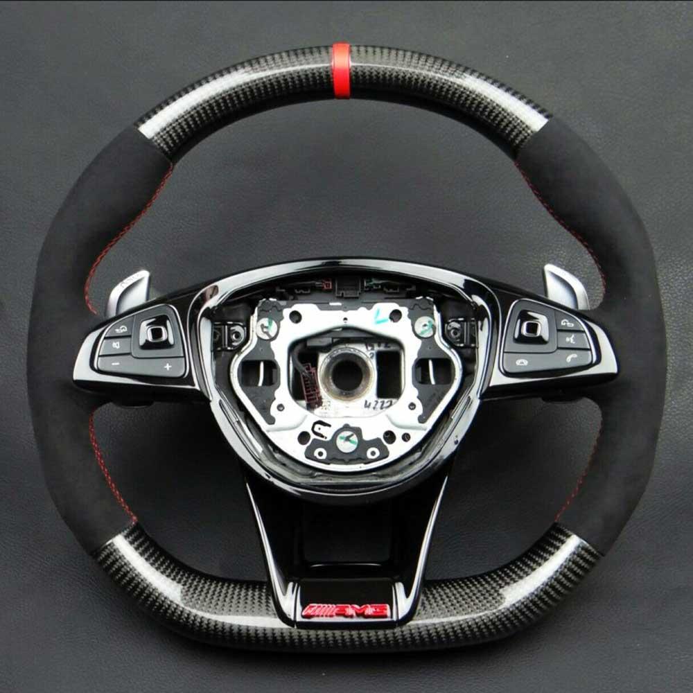 Mercedes Carbon Leather Steering Review TC-14191