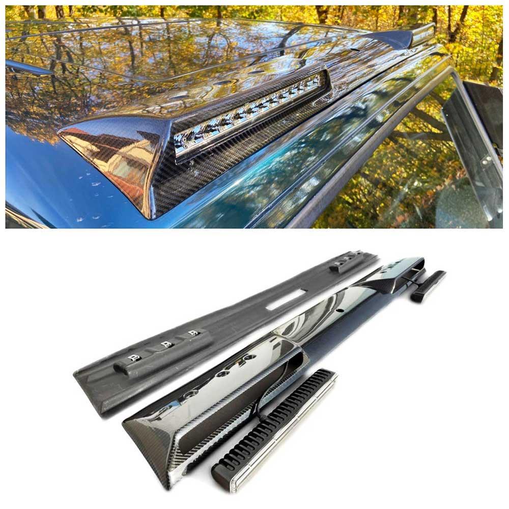 Front Roof Carbon Lip Spoiler Review TC-14207