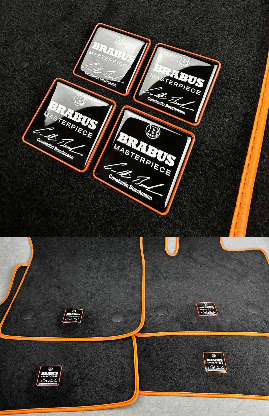 Brabus floor mats Masterpiece Review TC-18195