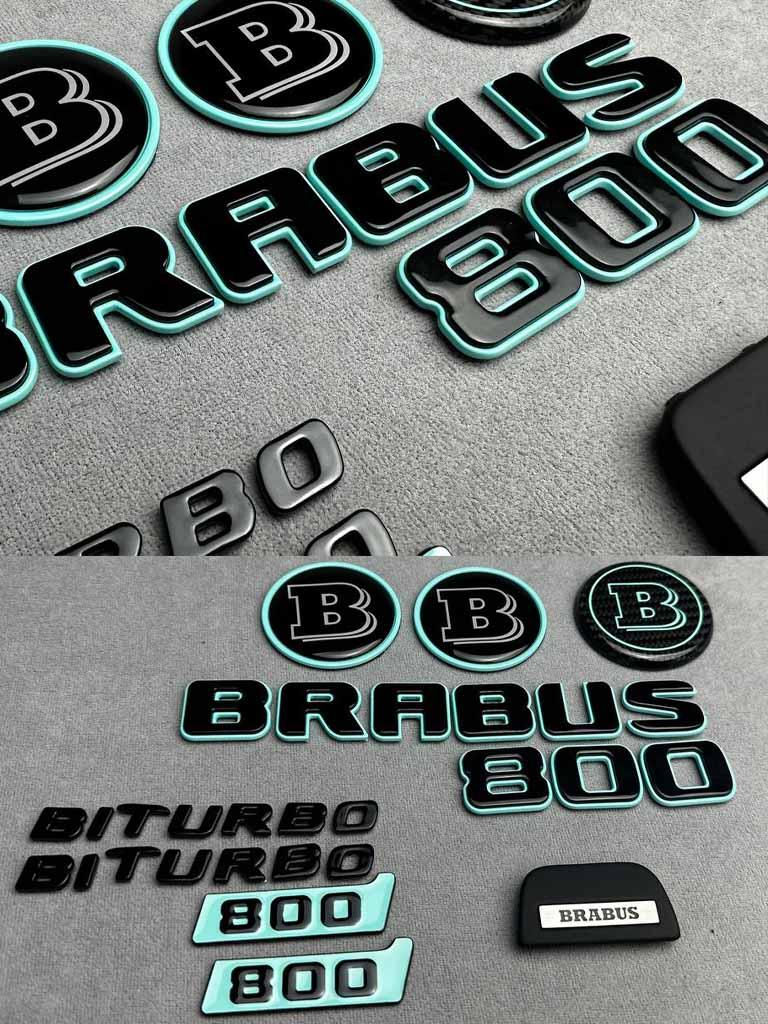 Brabus 800 Emblems Set Review TC-18310