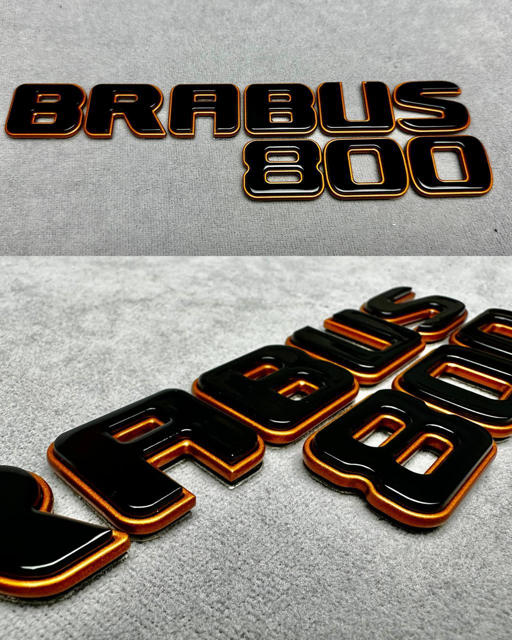 Tail Brabus 800 Badge in Bronze Review TC-18316