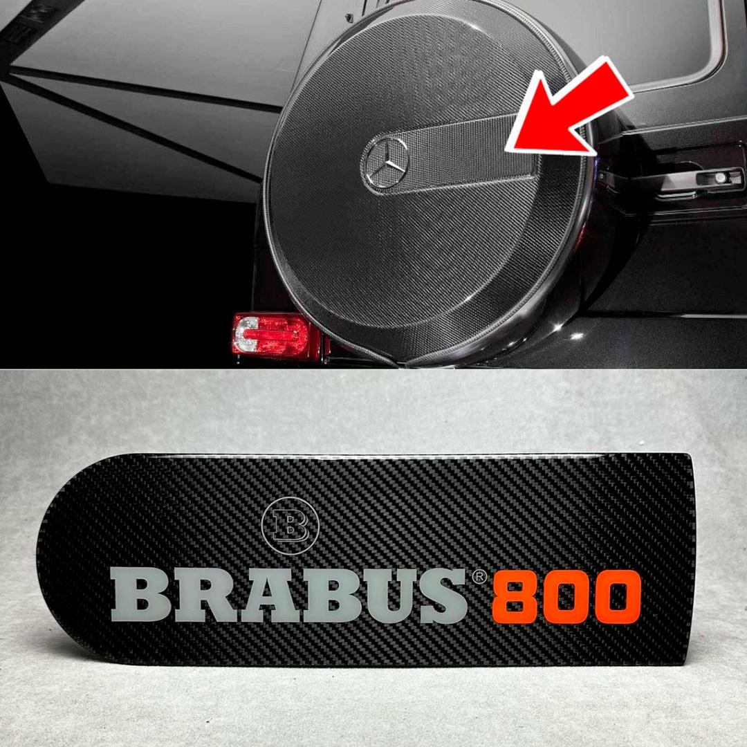 Carbon fiber Brabus 800 orange Review TC-18448