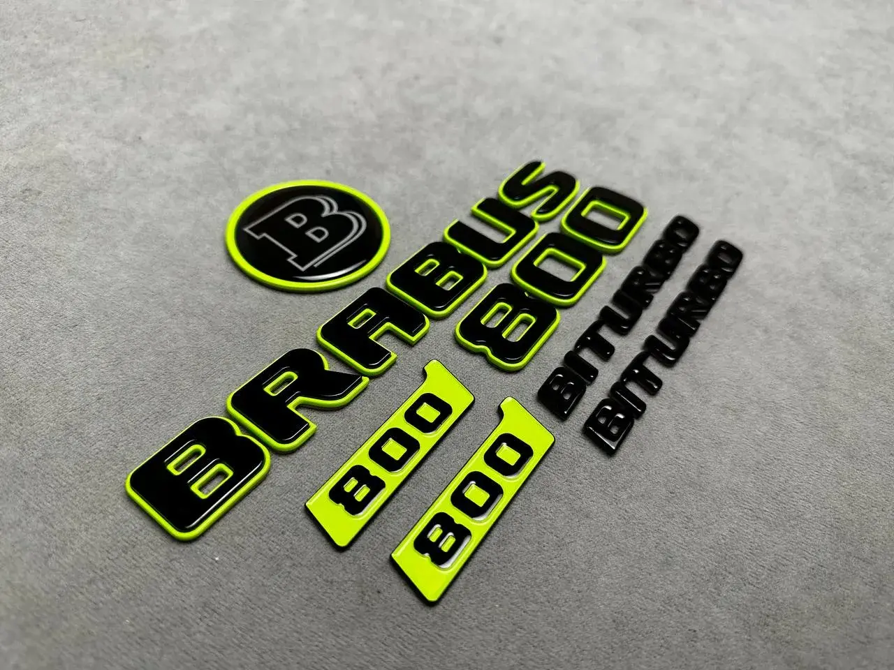 Brabus Biturbo 800 Emblem Logo Review TC-18813